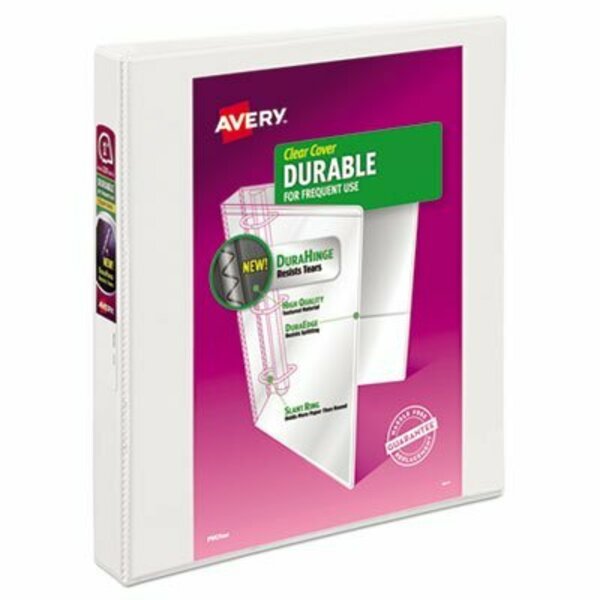 Avery Dennison BNDR, DURBLE VIEW 1 IN, WHT 17012